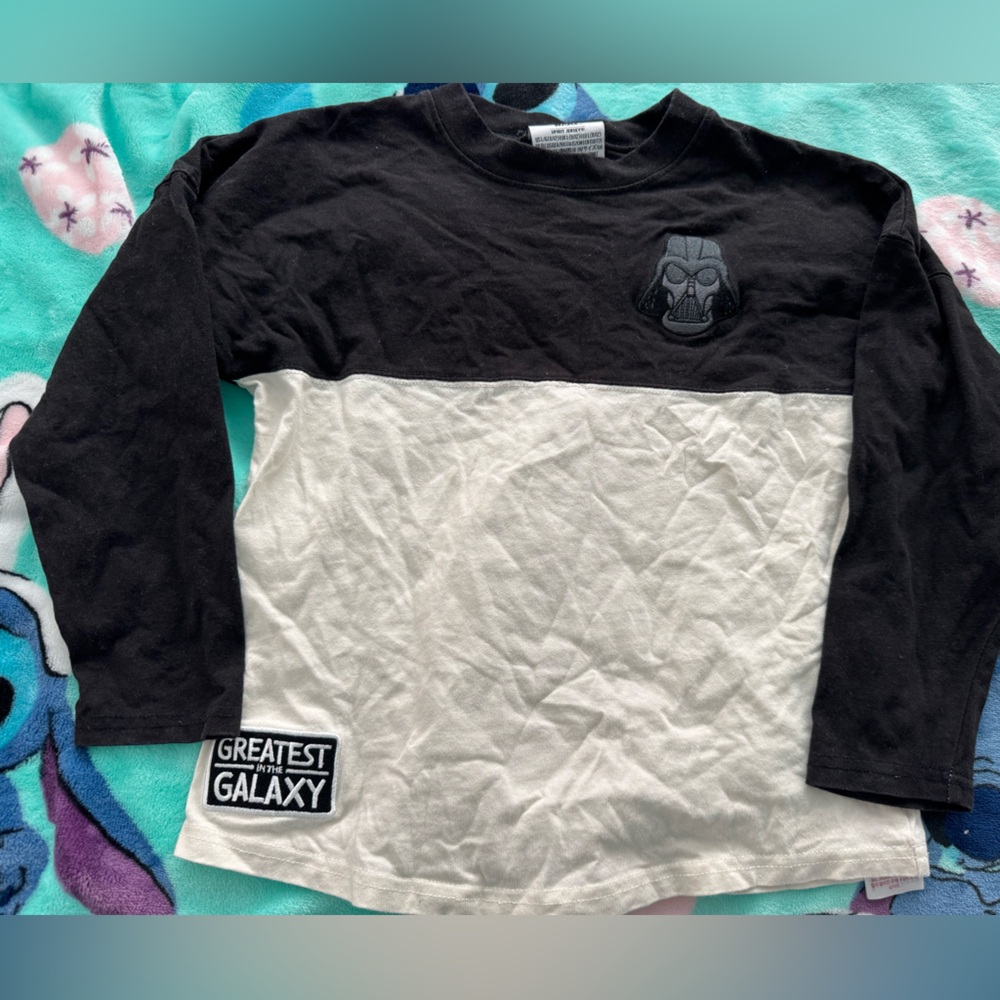 Disney Parks Star Wars Spirit Jersey size 11/12 May The Force Be With You